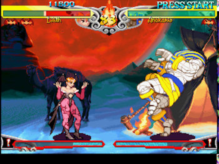 DarkStalkers 3 1998 By Capcom PS Game   DarkStalkers 3 (PlayStation) 